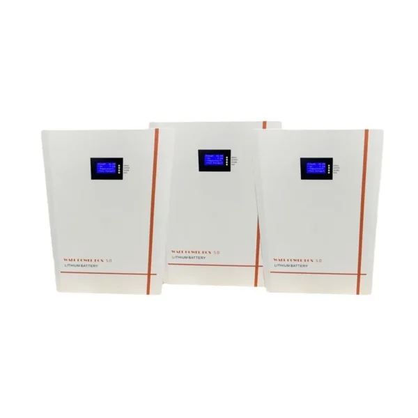 HFH 51.2V 100ah 200Ah 300ah 5kwh 10kwh 15kwh Wall Mount LiFePO4 Battery for Solar Energy Storage System