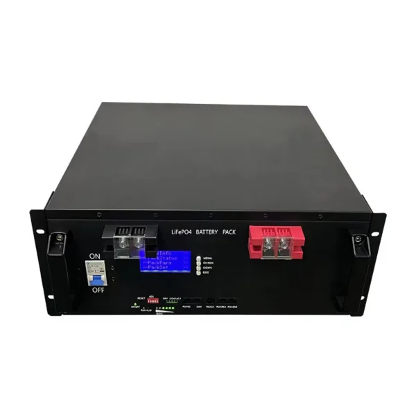 Household Energy Storage Solar Power Supply 48V 51.2V 100ah 200ah 5kw 10kw Rack-mounted Lithium Iron Phosphate Battery,