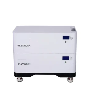 Stacked 5kwh 10kwh 20kwh 51.2v 48v 100ah 200ah Lithium Iron Phosphate Battery Pack for Solar Storage System