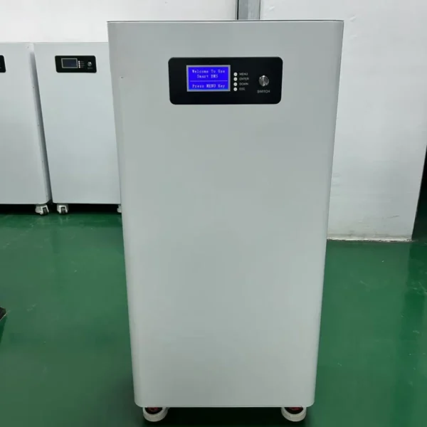 HFH 48v 51.2v Lifepo4 Lithium Battery 200ah 300ah 10kwh 15kwh Solar Energy Storage Battery with Moving Wheel