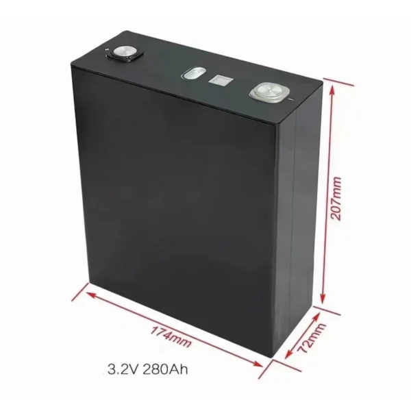 HFH LFP Power Lithium Iron Phosphate Battery Sunwoda 3.2V 280ah LiFePO4 Battery Cell for RV, EV, Golf Carts, ESS,solar System